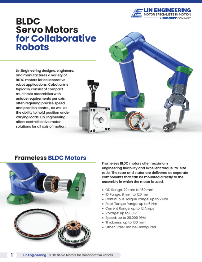 Catalogs, Flyers, and More | Lin Engineering
