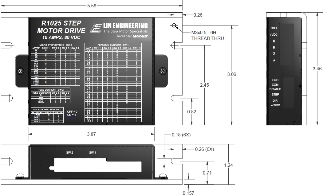 R1025 | STEPPER DRIVER | Lin Engineering