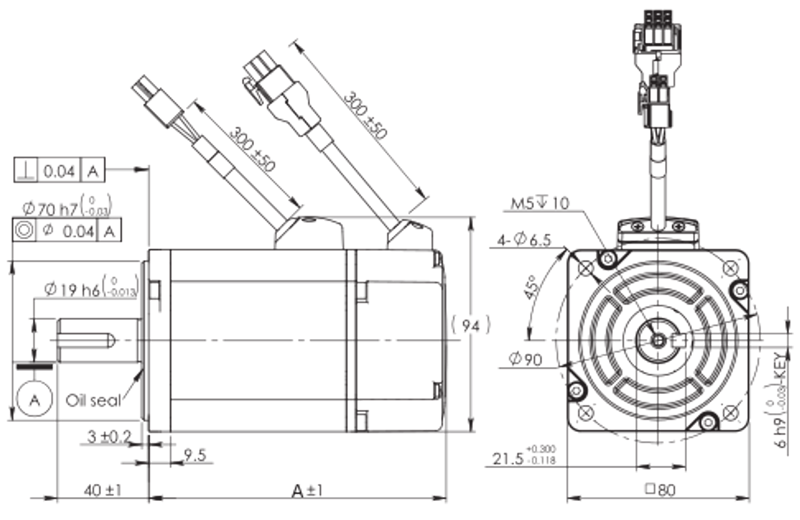 SBL80D103 Servo BLDC Motor Lin Engineering